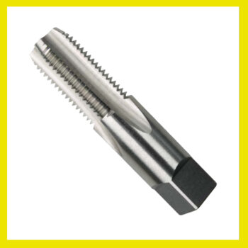 1/8-27 NPSF PIPE TAP-STEAM OXIDE LARGE SHANK