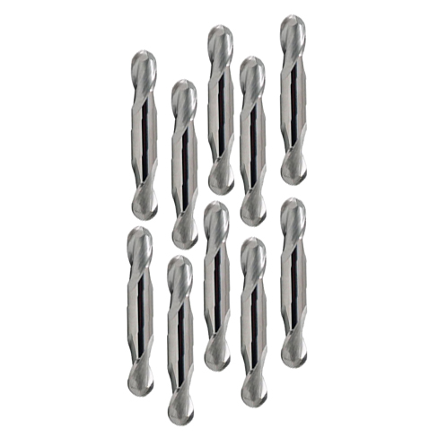 33478 : 1/16 2DE STUB CARB BALL EM - 10 PACK